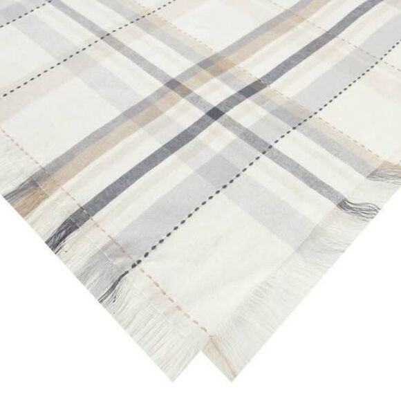 NEW Better Homes & Gardens Monday Plaid Woven Table Throw Table Cloth - Picture 4 of 10